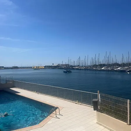 アパート - Bellevue Agreable Toutes Saison 4 Couchages - Climatisation - Parking Prive - Piscine Sur - Vue Magnifique Et Rare - Situation Optimum - Les Argonautes - Ile Des Pecheurs - Cap D'agde アグド