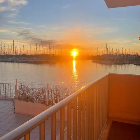 Апартаменти - Bellevue Agreable Toutes Saison 4 Couchages - Climatisation - Parking Prive - Piscine Sur - Vue Magnifique Et Rare - Situation Optimum - Les Argonautes - Ile Des Pecheurs - Cap D'agde Агд