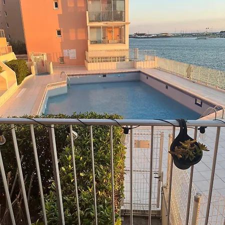 - Bellevue Agreable Toutes Saison 4 Couchages - Climatisation - Parking Prive - Piscine Sur - Vue Magnifique Et Rare - Situation Optimum - Les Argonautes - Ile Des Pecheurs - Cap D'agde