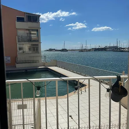 Апартаменти - Bellevue Agreable Toutes Saison 4 Couchages - Climatisation - Parking Prive - Piscine Sur - Vue Magnifique Et Rare - Situation Optimum - Les Argonautes - Ile Des Pecheurs - Cap D'agde *